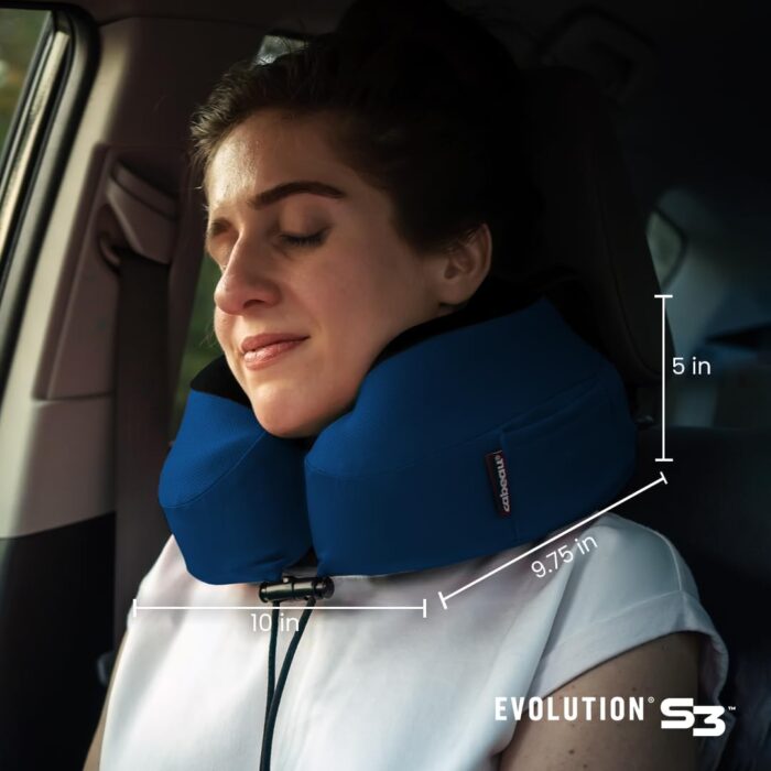 Cabeau Evolution S3 Travel Pillow - Indigo - Image 5
