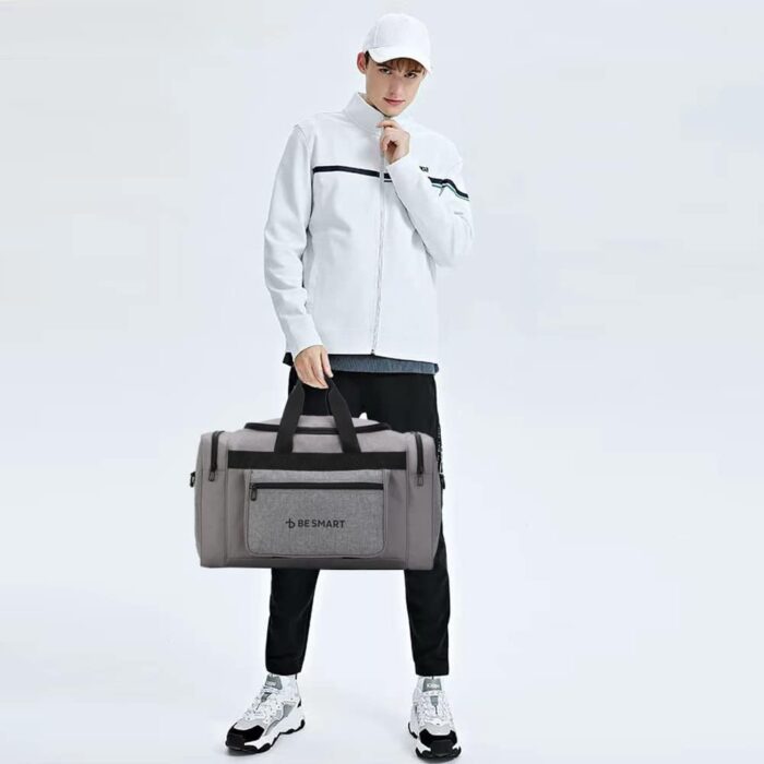 BE Smart Waterproof Travel Duffel Bag for Women&Men's, Lightweight Shoulder Weekender Overnight Bags for Sports Gym/Camping/Workout,Large Capacity Crossbody Tote Handbag for Child/Ladies/Businessman - Image 3
