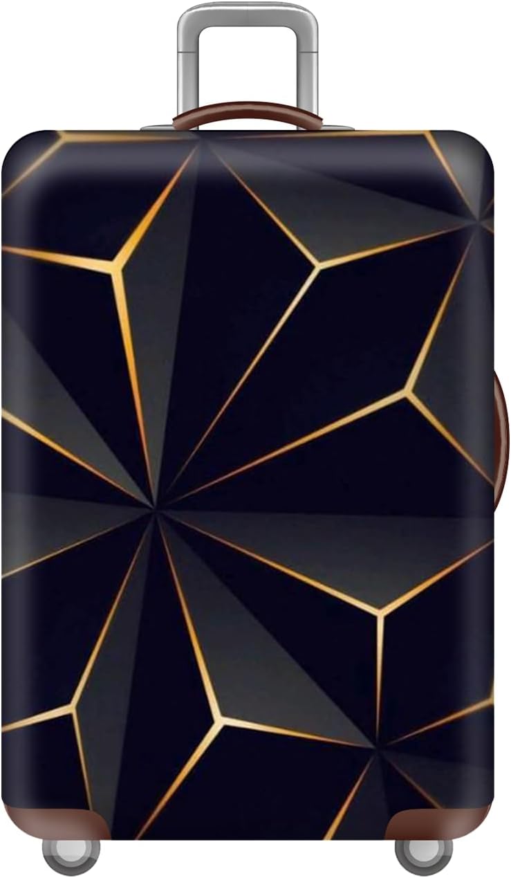 Travel Luggage Cover, Washable Spandex Travel Luggage Protector, Dustproof Anti Scratch Washable Suitcase Protector, Elastic Dustproof Protective Covers for Wheeled Suitcase (S)