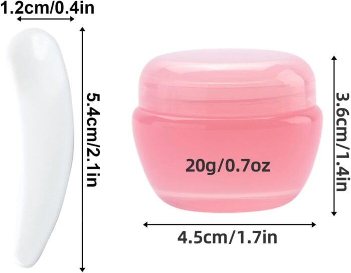 Travel Containers, 20 Gram Travel Accessories Bottles Containers for Toiletries, Cosmetic,Face Body Hand Cream, Lotion,Makeup,21 Pieces - Image 5