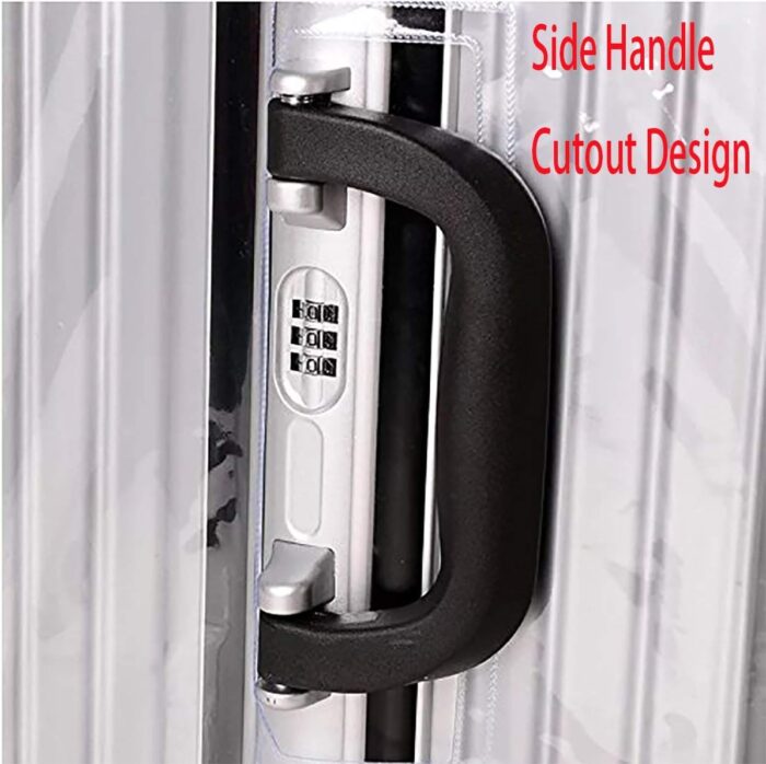 FF1 Luggage Protector Suitcase Cover PVC Bag Dust Proof Travel Suitcase Fits Most 30" - Image 6