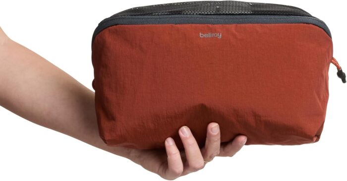Bellroy Packing Cube 4L (Organizer Packing Pouch with Internal Zip Pocket and Durable, Lightweight Design) - Clay - Image 5