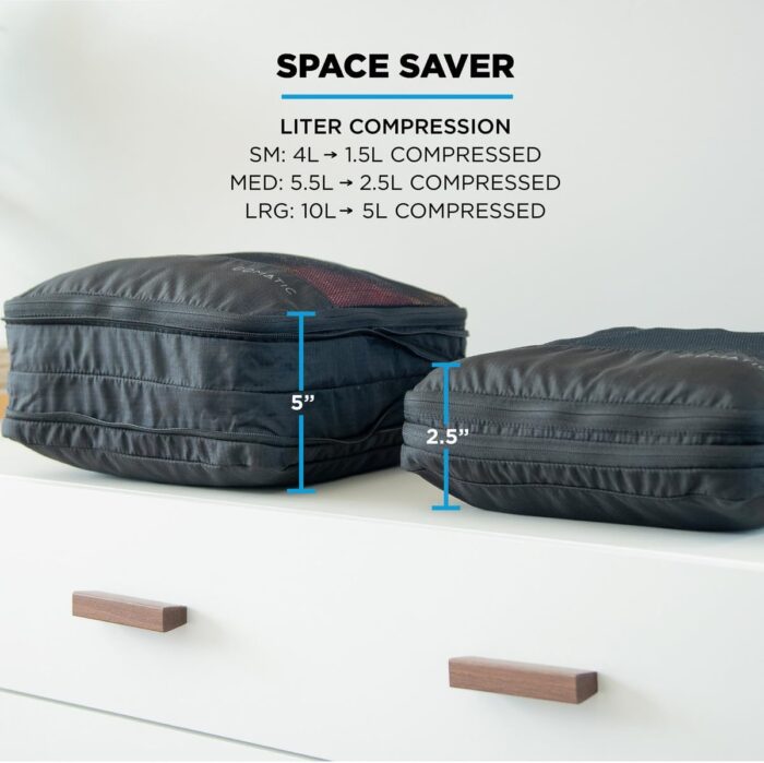NOMATIC Packing Cubes, Compression Luggage Organizers for Carry-On, Suitcases, Travel Bags, Large V2 - Image 5