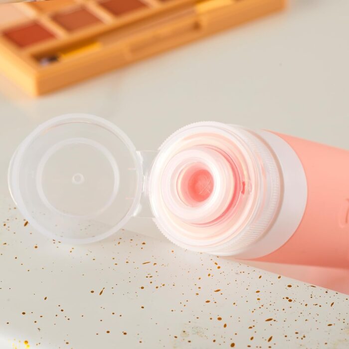 INSFIT Travel Bottles for Toiletries, TSA Approved 90ml Travel Size Containers, BPA Free Leak Proof Squeezable Silicone Tubes for Shampoo Conditioner Lotion Soap with Labels - Image 2