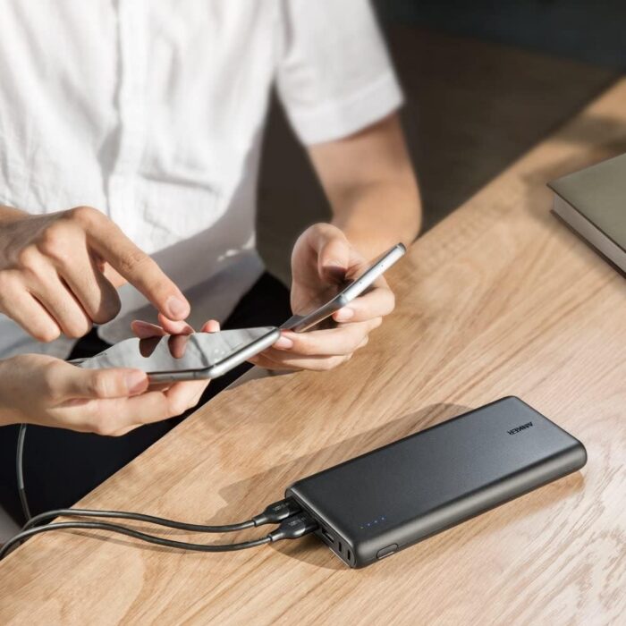 Anker Power Bank, 26,800 mAh External Battery with Dual Input Port and Double-Speed Recharging, 3 USB Ports for iPhone 15/15 Plus/15 Pro/15 Pro Max, iPad, Samsung, Android and Other Devices - Image 6