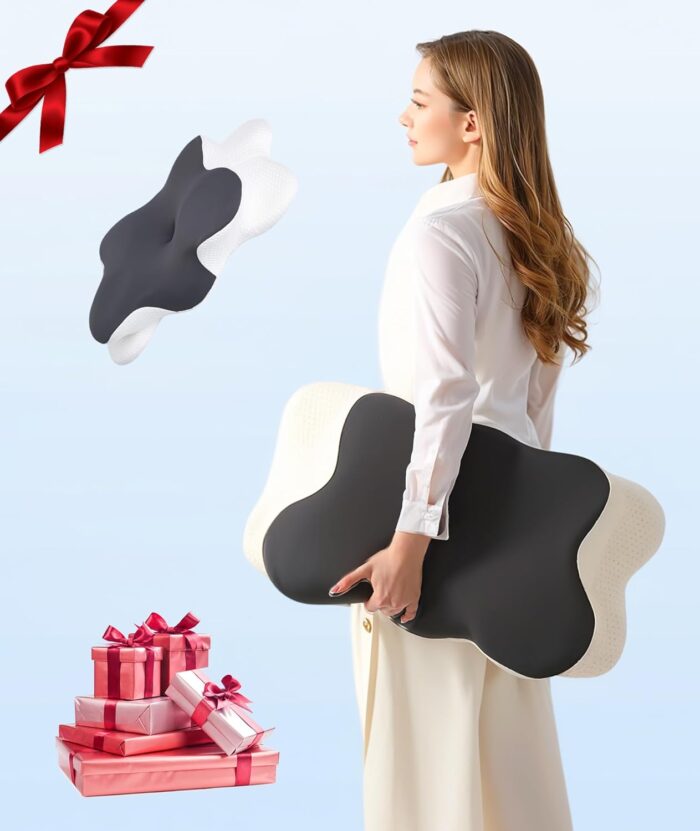 Cervical Pillow,Memory Foam Pillows,Cervical Pillow for Neck Pain Relief,Ergonomic Neck Support Neck Pillow,Side Sleeper Pillows for Side Back Stomach Sleepers, Pillows for Neck and Shoulder Pain - Image 7