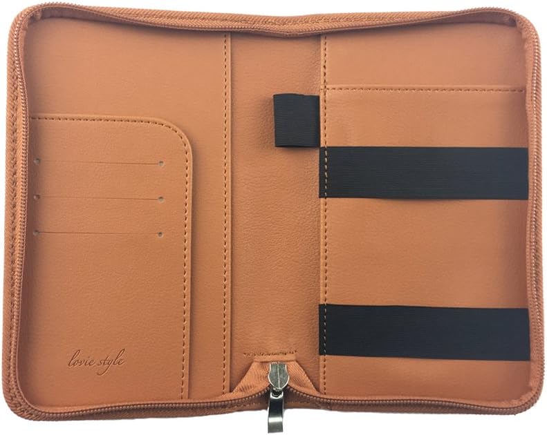 Phone Charging Passport Holder - Travel Case with New & Improved Power Bank - RFID Blocking Security - Unique Zipper Closure - Travel Document, Cards & Money Holder - Image 4