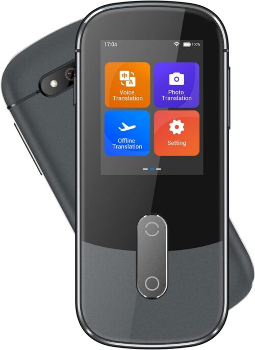 Anfier Offline Language Voice Translator Device W09 PRO for 144 Languages and Accents Photo Translation No WiFi Internet Needed for Travel Business