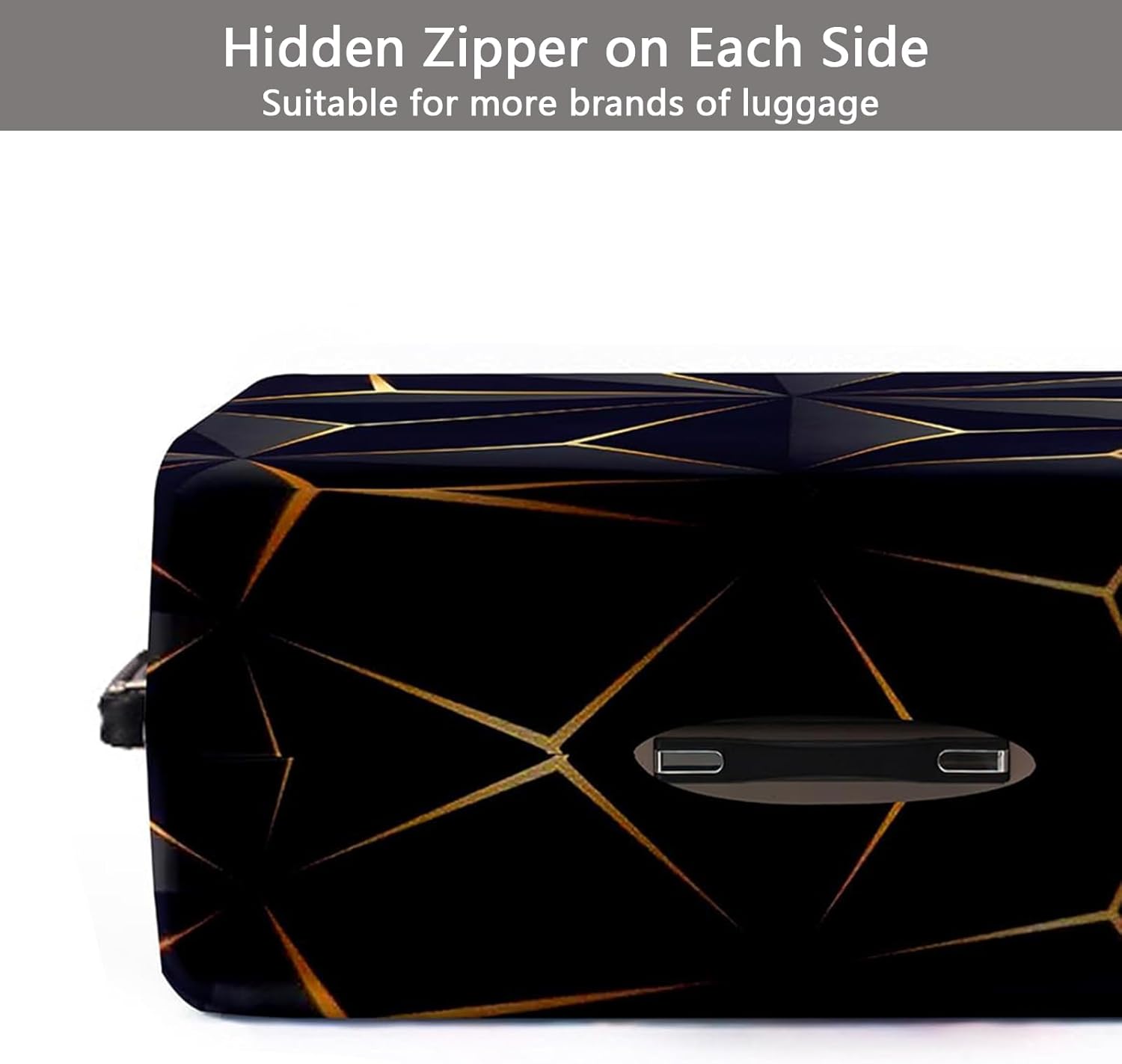 Travel Luggage Cover, Washable Spandex Travel Luggage Protector, Dustproof Anti Scratch Washable Suitcase Protector, Elastic Dustproof Protective Covers for Wheeled Suitcase (S) - Image 3