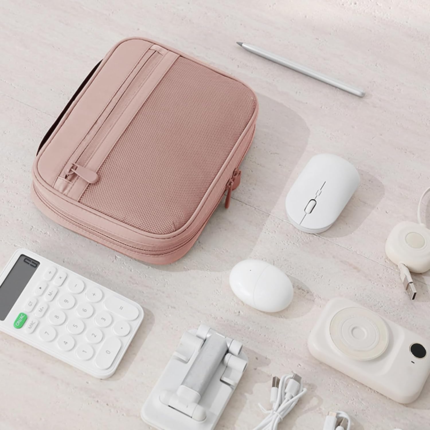 Cable Organizer Bag - Wire Travel Organizer - Portable Electronic, Travel Cable Electronic Case Bag - Image 6