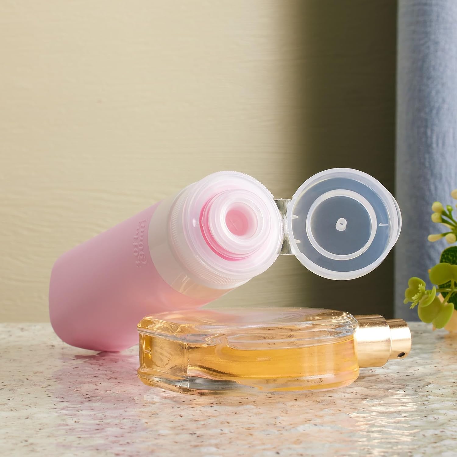 INSFIT Silicone Travel Bottles Set, 6 Pack Size Toiletries, Leakproof Travel Bottles for Toiletries, Accessories for Women, Airplane Travel Essentials, Containers for Toiletries - Image 3