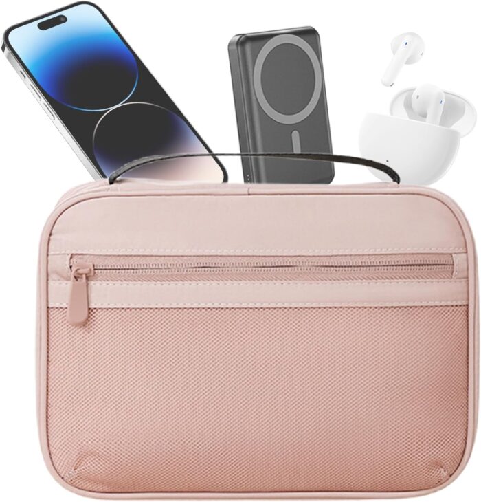 Travel Cord Organizer | Wire Travel Organizer | Dustproof Electronic, Cord for Cables, Chargers, Phones