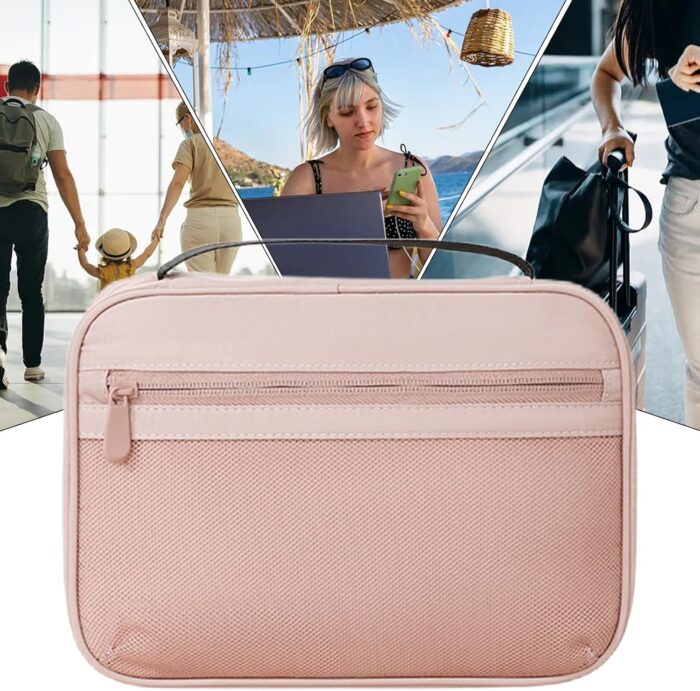 Travel Cord Organizer | Wire Travel Organizer | Dustproof Electronic, Cord for Cables, Chargers, Phones - Image 4
