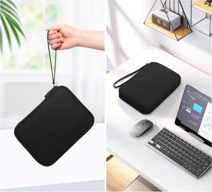 CILLA Electronics Organizer Travel, Travel Cord Organizer Case, Compact Electronics Accessories Bag for Cable, Cord, Charger, Phone - Image 6