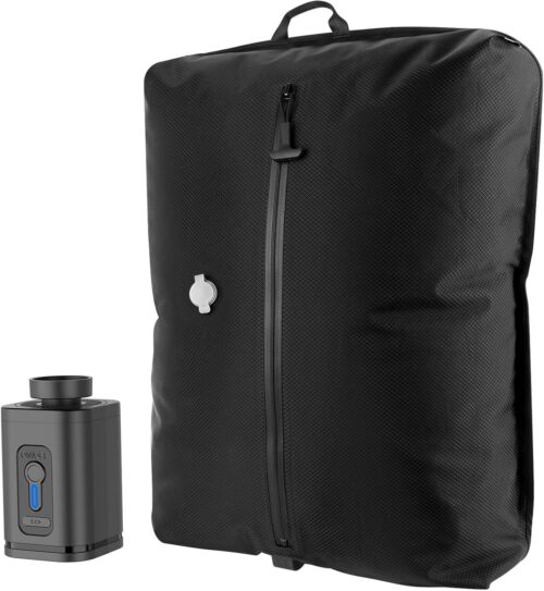 33L Professional Vacuum Bags for Travel with Wireless Vacuum Pump, Dobaly IP67 Reusable Vacuum Compression Bags for Suitcases and Backpack Space Saver Vacuum Bags Lightweight&Durable (1PC+Pump)