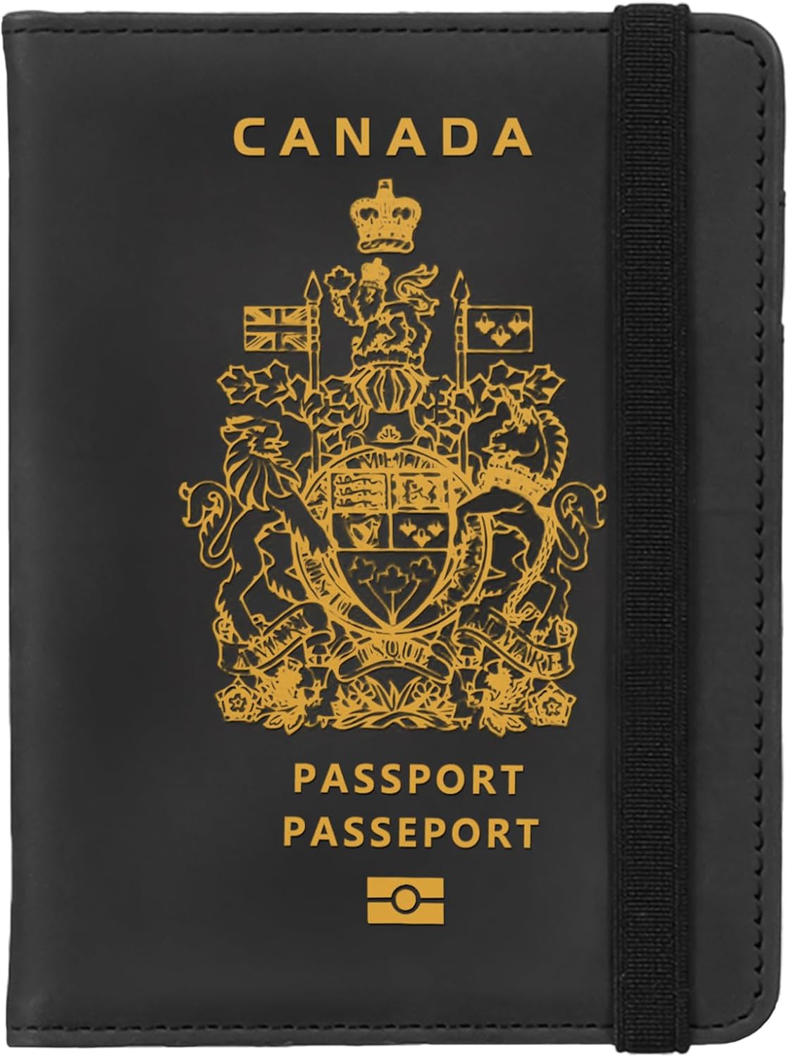 Passport Holder, RFID Blocking Passport Cover Wallet, PU Leather Passport Travel Organizer Case for Women and Men