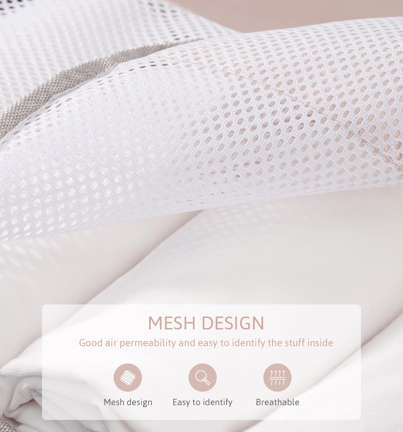 Meowoo Compression Packing Cubes Travel Organizer 7 Set, Ripstop Mesh Travel Organizers for Luggage Multi-Functional Ultralight Expandable Packing Cubes for Carry-on Luggage, Travel, Backpack - Image 5