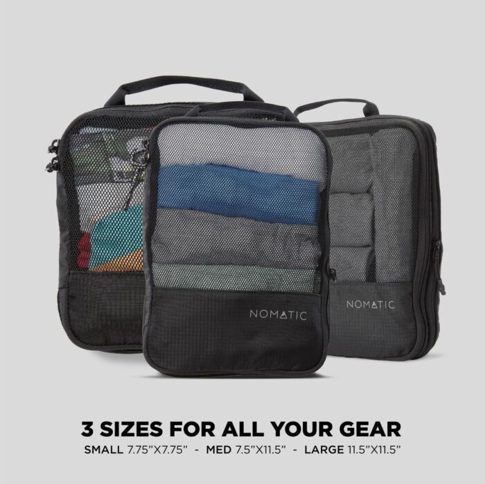 NOMATIC Packing Cubes, Compression Luggage Organizers for Carry-On, Suitcases, Travel Bags, Large V2 - Image 7