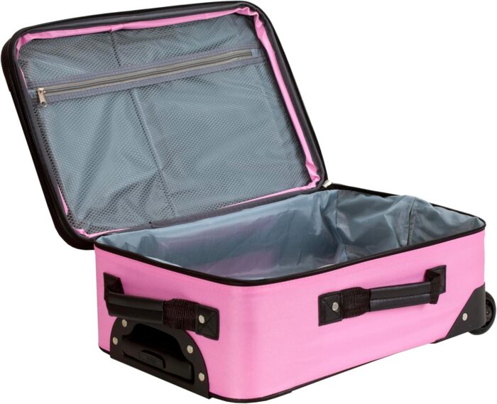 ROCKLAND Luggage 2-Piece Set, Pink, One Size - Image 5