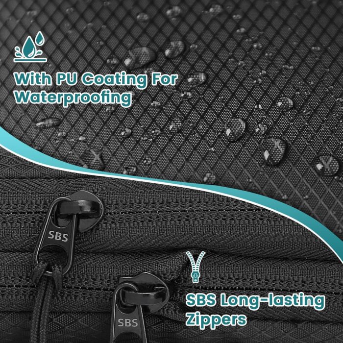 Compression Packing Cubes 8 Set Travel Essentials Travel Organizer, Waterproof Travel Packing Cubes for Carry on Luggage Compression Cubes - Image 2