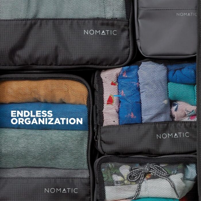 NOMATIC Packing Cubes, Compression Luggage Organizers for Carry-On, Suitcases, Travel Bags, Large V2 - Image 6