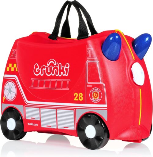 Trunki The Original Ride-On Frank Suitcase, Red