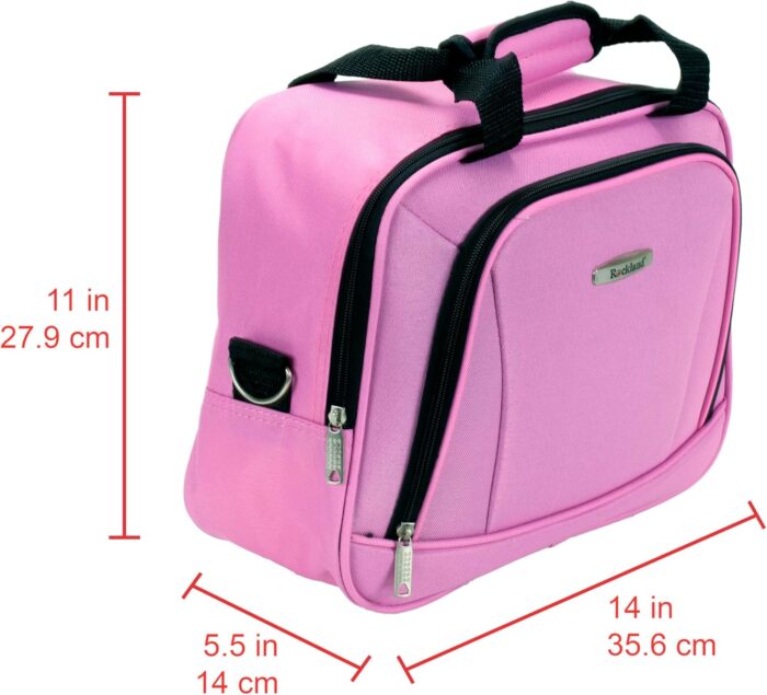 ROCKLAND Luggage 2-Piece Set, Pink, One Size - Image 9