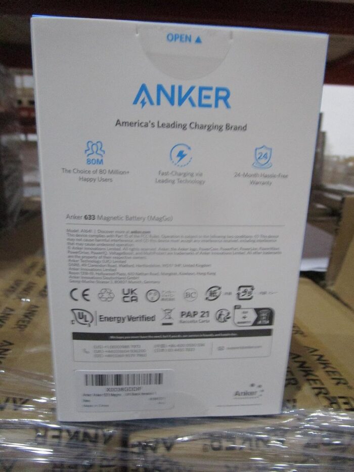 Anker 633 Magnetic Battery, 10,000mAh Foldable Wireless Portable Charger, 20W USB-C Power Delivery Power Bank with Stand, Magsafe-Compatible for iPhone 16/15/14/13/12 Series - Image 9