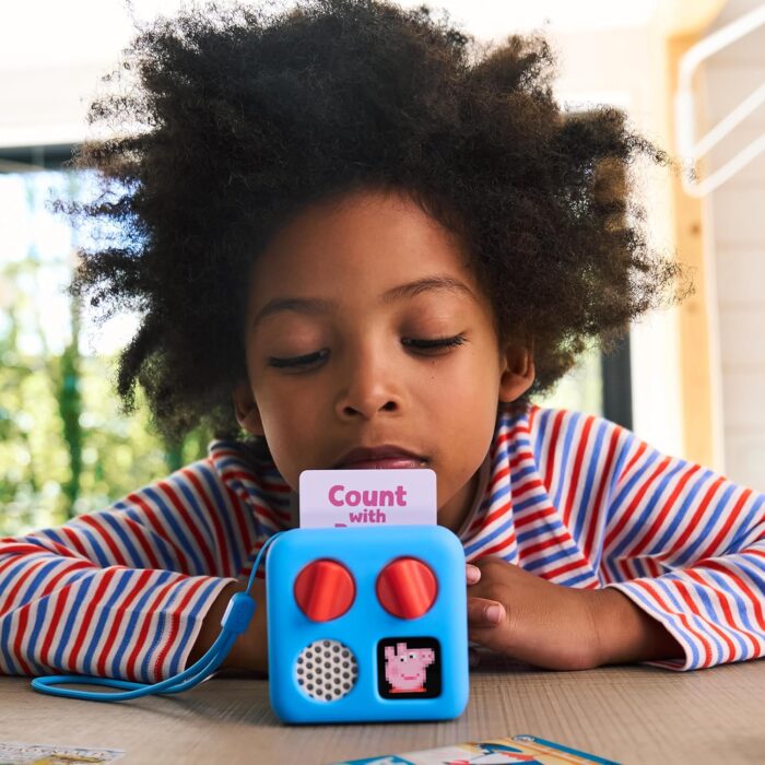 Yoto Mini (2024 Edition) + Make Your Own Card – Kids Screen-Free Bluetooth Audio Player, All-in-1 Travel Device Plays Stories Music Podcast Radio Ok-to-Wake Clock, Use as Speaker or with Headphones - Image 3