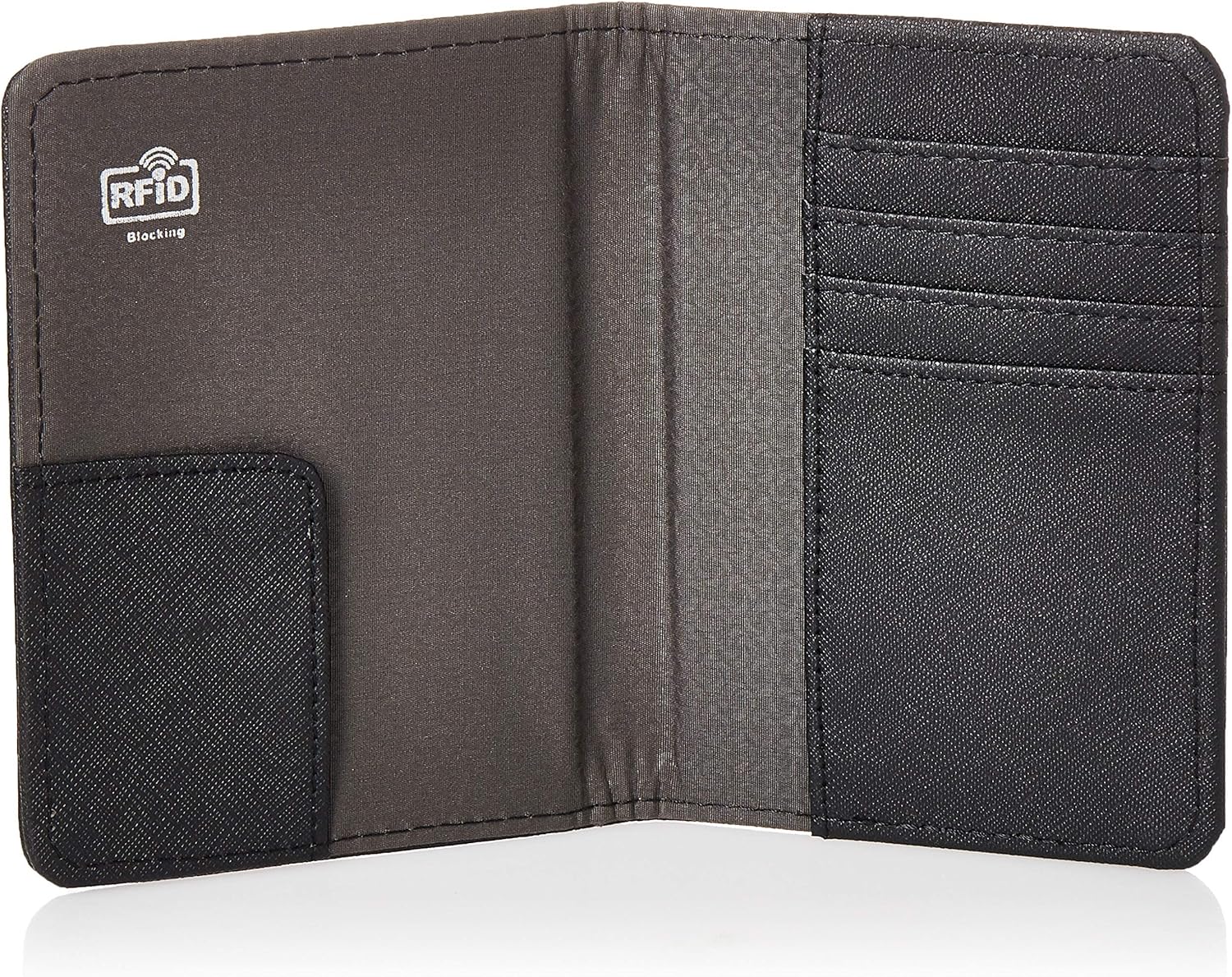 Samsonite RFID Passport Wallet, Black, One Size, Black, One Size, RFID Passport Wallet - Image 5